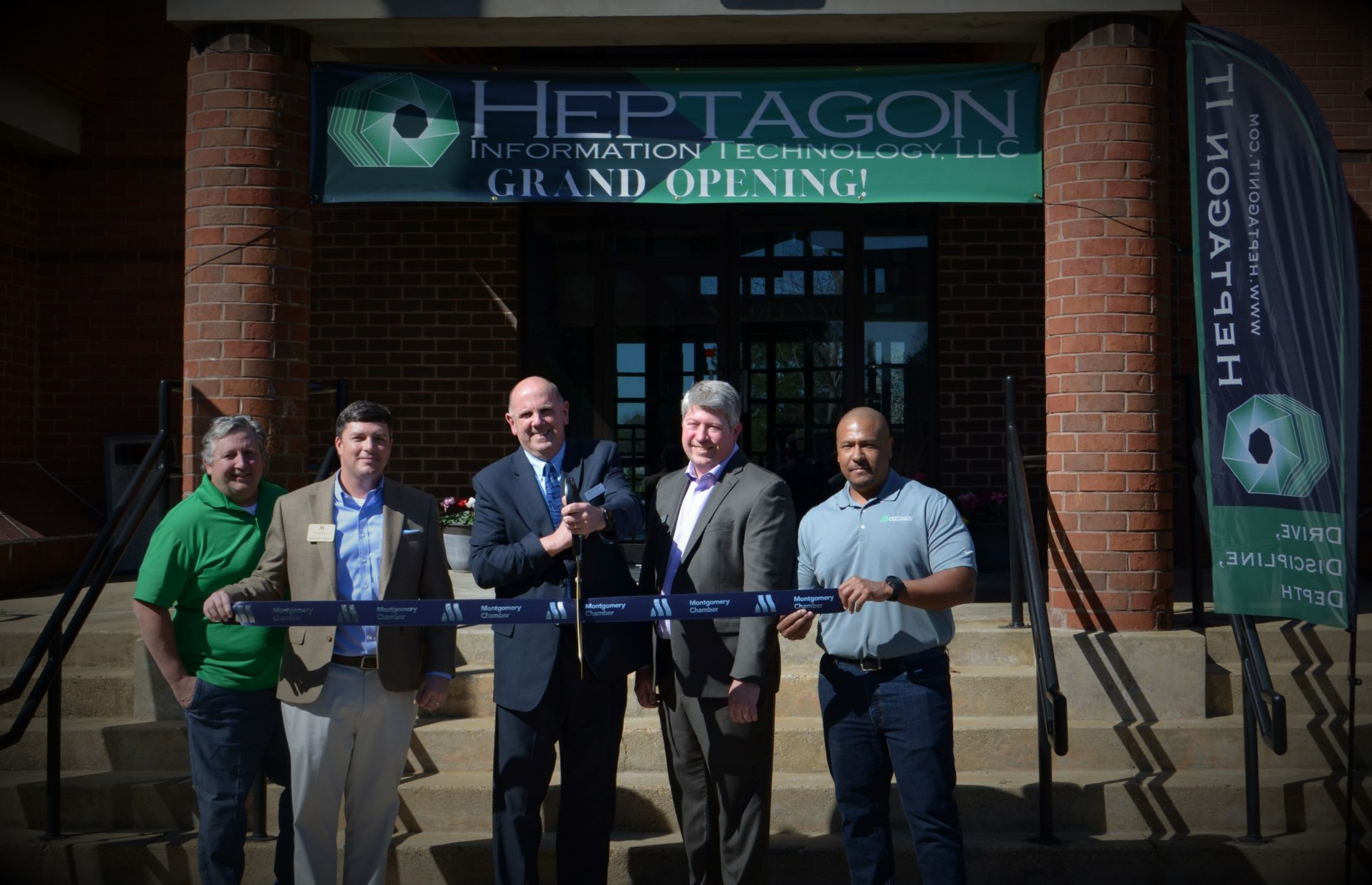 Heptagon Ribbon Cutting