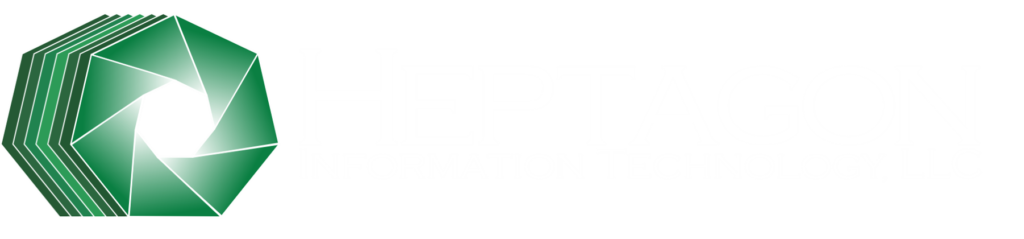 Heptagon Logo white