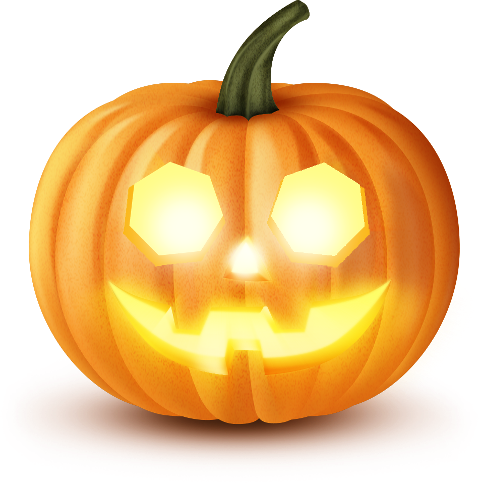 Heptagon Pumpkin for Halloween